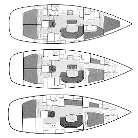 Oceanis-411-layout