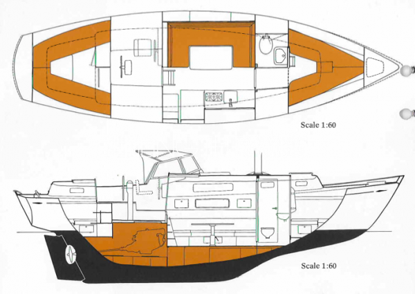 Rasmus 35 accomodation layout