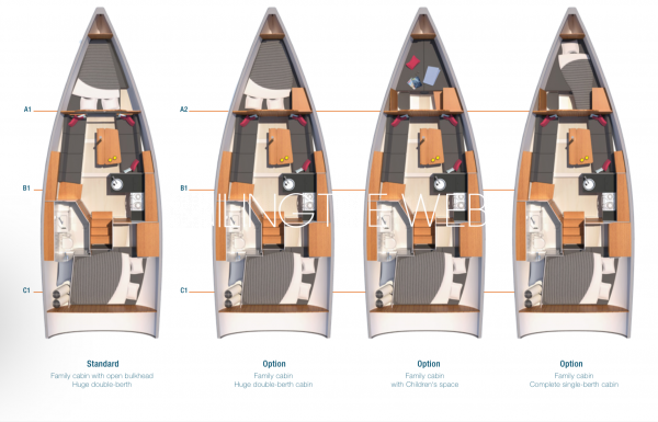 Hanse-315-layout