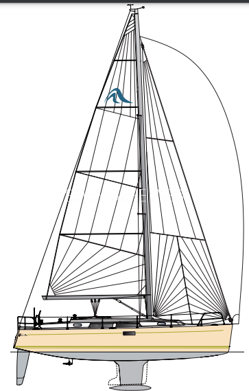 hanse_370_sailplan hanse_370_sailplan
