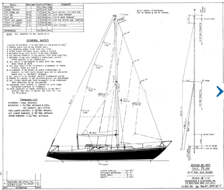 iw 31 sailboat