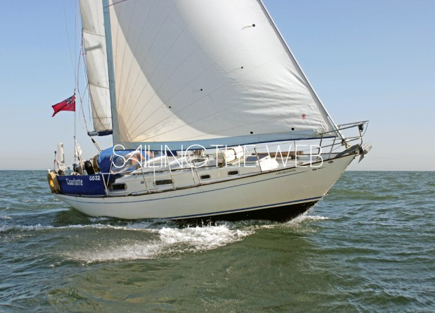 Contessa 32 sailing
