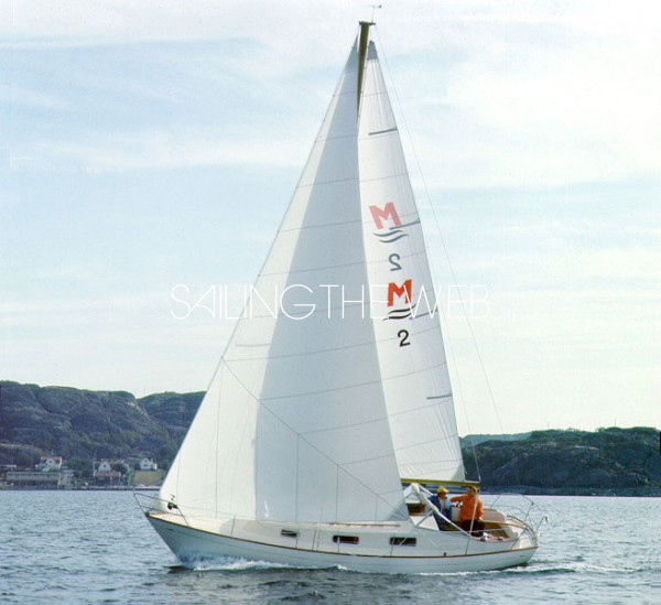 Contessa 26 sailing