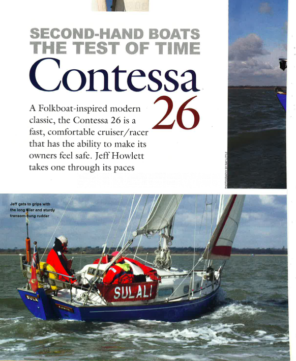 contessa 26 sailboat data