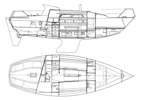 Compis 28 accomodation layout