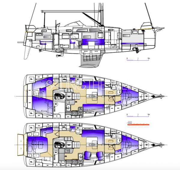 HR 40C accomodation layouts